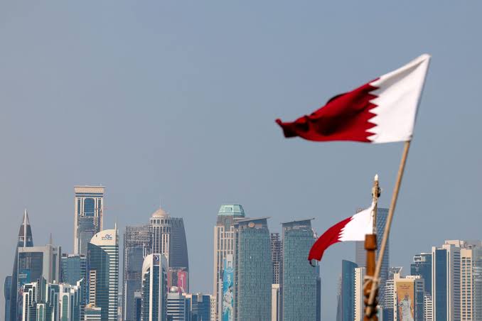 ||US Secretary of State Antony Blinken (L) meets with Qatar's Emir Sheikh Tamim bin Hamad al-Thani in Lusail on October 13, 2023. Blinken began on October 12 a tour of Arab capitals as he seeks to build pressure on Hamas while Israel readies a likely massive offensive on the Gaza Strip following the militants' attacks. (Photo by Jacquelyn Martin / POOL / AFP)