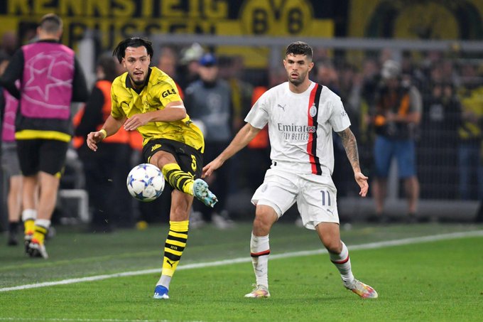 مباراة بروسيا دورتموند وميلان في دوري أبطال أوروبا||مباراة بروسيا دورتموند وميلان في دوري أبطال أوروبا||نتيجة مباراة بروسيا دورتموند وميلان في دوري أبطال أوروبا||