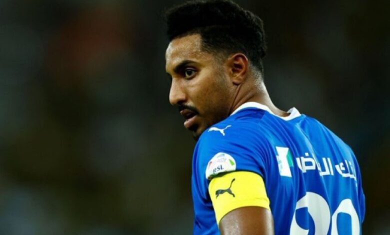 سالم الدوسري لاعب الهلال 