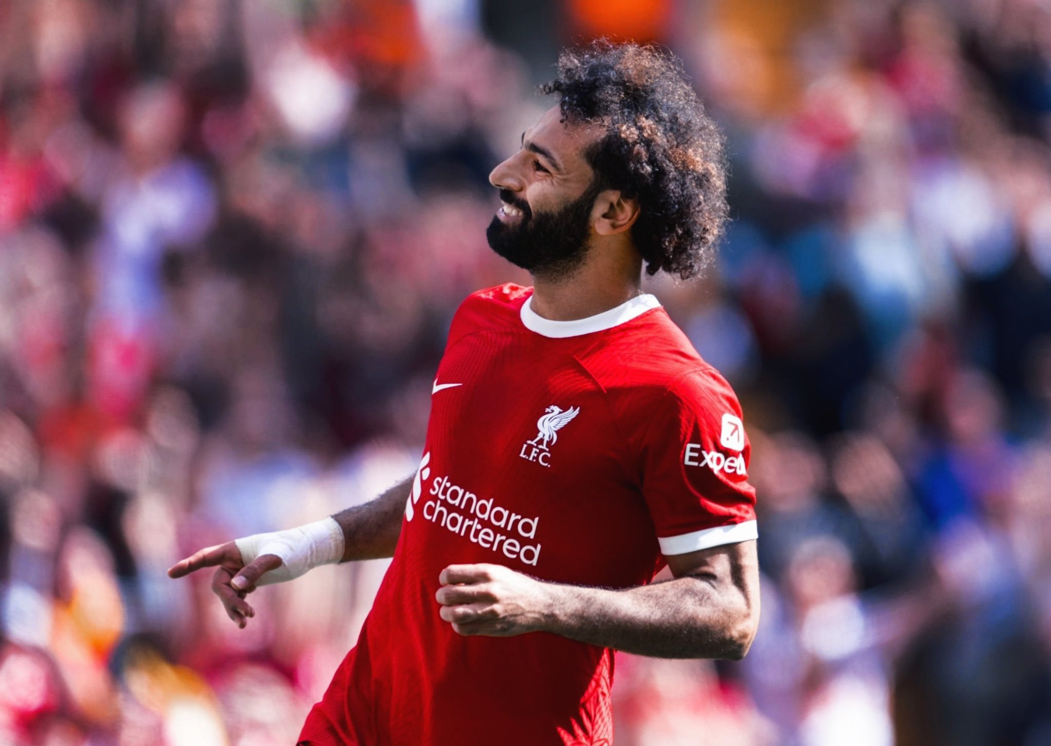 ||محمد صلاح يصبح الهداف التاريخي لليفربول ضد برايتون