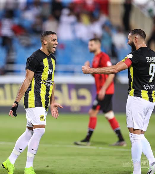 الاتحاد والرياض في دوري روشن السعودي للمحترفين 