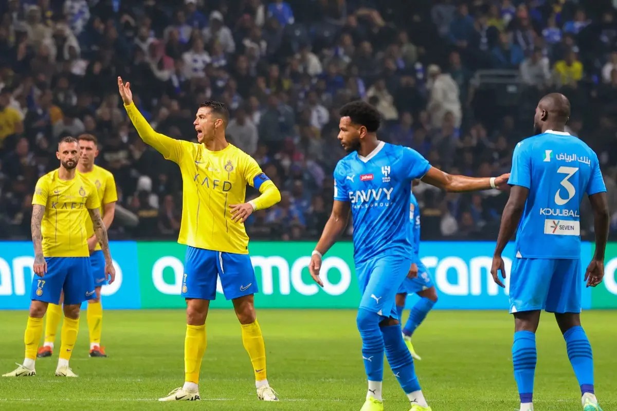 من مباراة سابقة للنصر أمام الهلال||||نتيجة مباراة الهلال والنصر في كأس السوبر السعودي||