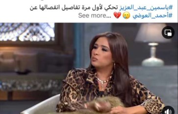 الفنانة ياسمين عبدالعزيز 