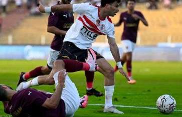 صورة من مباراة الزمالك الماضية 