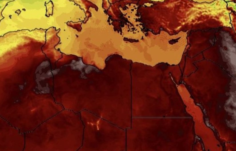 مصر تسجل حرارة تتعدى  الـ50 درجة