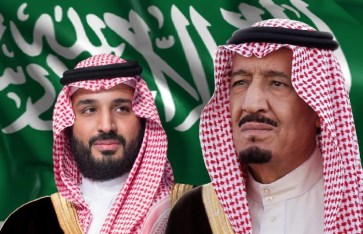 الملك سلمان وولي العهد الأمير محمد بن سلمان بن عبد العزيز