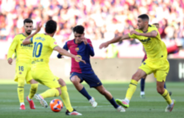 مباراة برشلونة وفياريال 