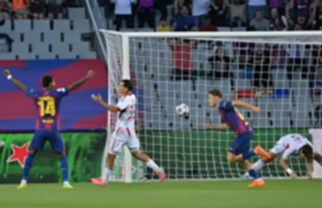 برشلونة ضد أولمبياكوس 