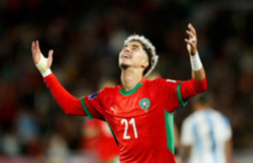لاعب منتخب المغرب