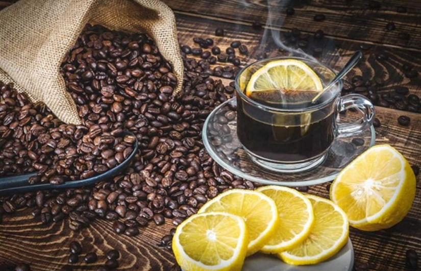 القهوة بالليمون