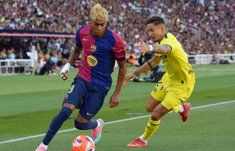 برشلونة وفياريال برشلونة وفياريال